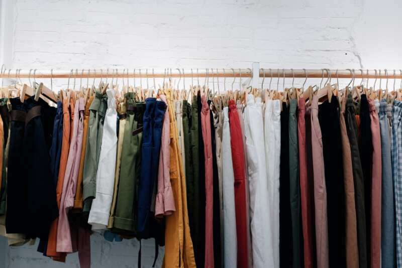 Clothes can be the easiest to purge before moving! Just get rid of anything you haven’t worn in over a year.