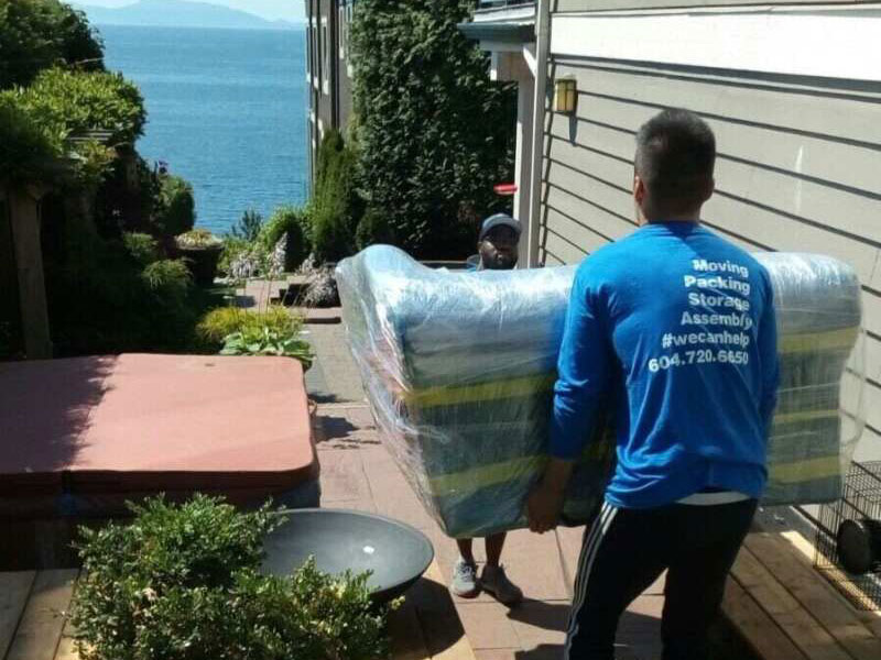 moving heavy sofa vancouver island